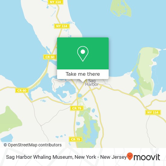 Mapa de Sag Harbor Whaling Museum