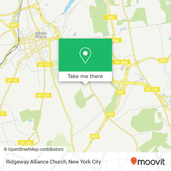 Mapa de Ridgeway Alliance Church