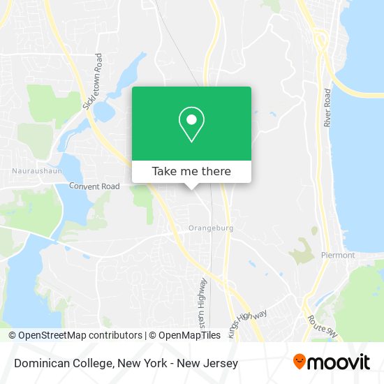 Dominican College map