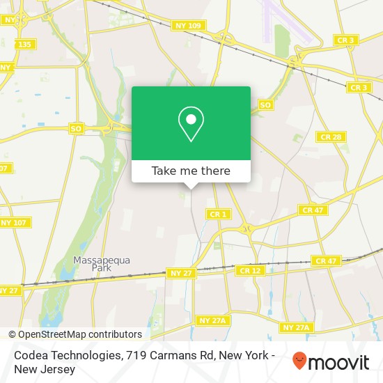 Codea Technologies, 719 Carmans Rd map