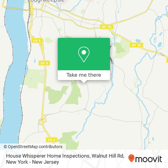 House Whisperer Home Inspections, Walnut Hill Rd map