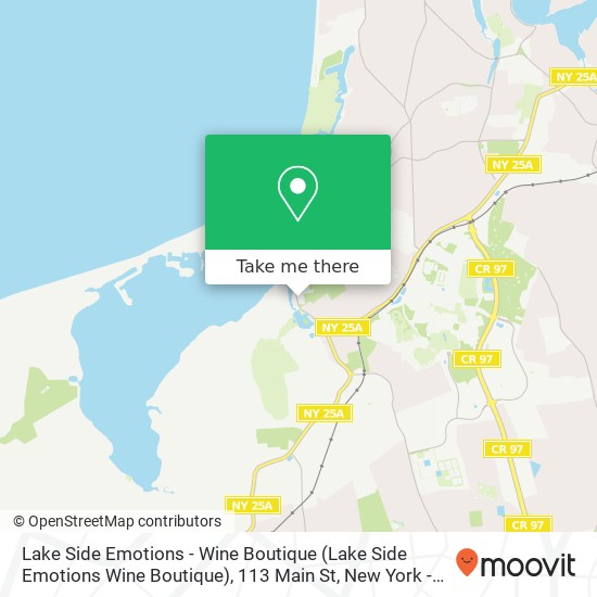 Lake Side Emotions - Wine Boutique (Lake Side Emotions Wine Boutique), 113 Main St map