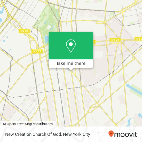 Mapa de New Creation Church Of God