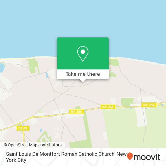 Saint Louis De Montfort Roman Catholic Church map