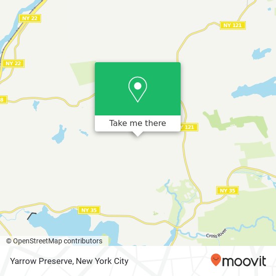 Mapa de Yarrow Preserve
