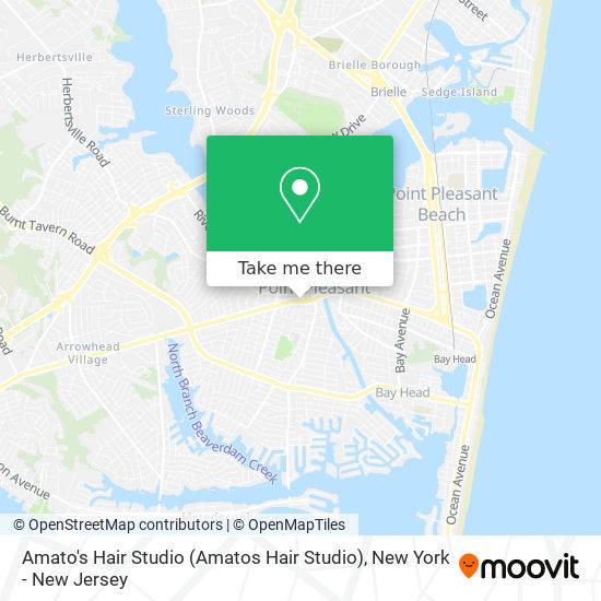 Amato's Hair Studio (Amatos Hair Studio) map