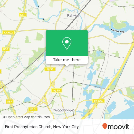 Mapa de First Presbyterian Church