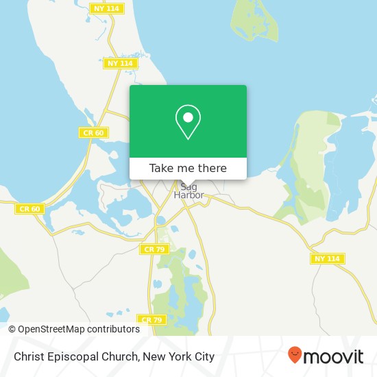 Christ Episcopal Church map