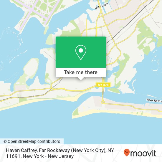 Mapa de Haven Caffrey, Far Rockaway (New York City), NY 11691