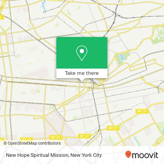 New Hope Spiritual Mission map