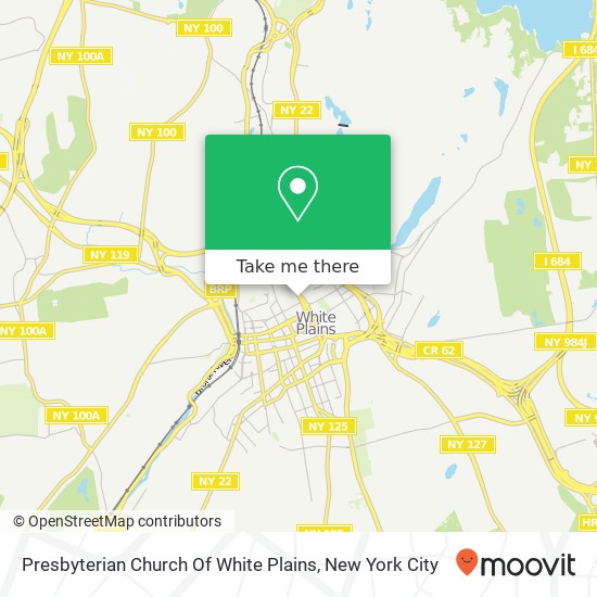Mapa de Presbyterian Church Of White Plains