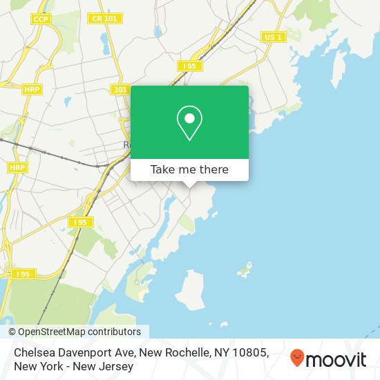 Chelsea Davenport Ave, New Rochelle, NY 10805 map