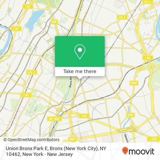 Union Bronx Park E, Bronx (New York City), NY 10462 map