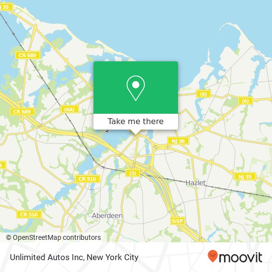 Unlimited Autos Inc map