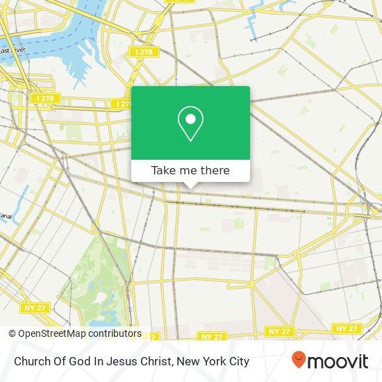 Mapa de Church Of God In Jesus Christ