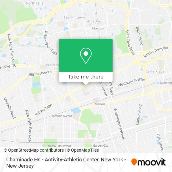 Mapa de Chaminade Hs - Activity-Athletic Center