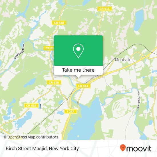 Mapa de Birch Street Masjid