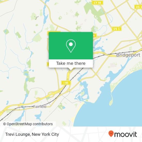 Mapa de Trevi Lounge