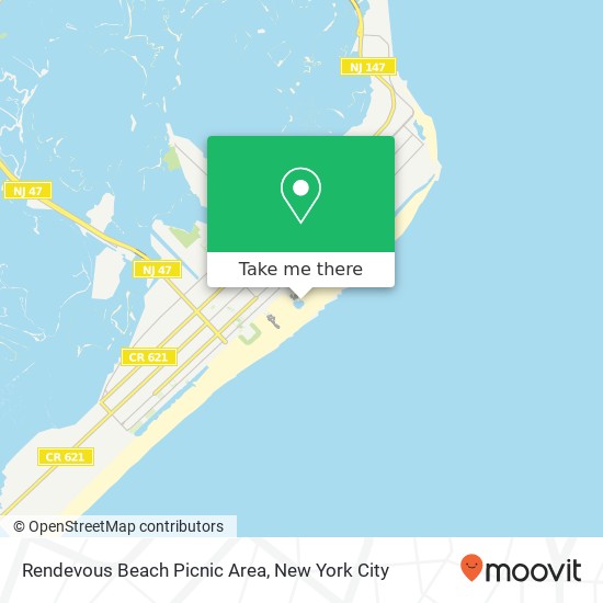 Mapa de Rendevous Beach Picnic Area