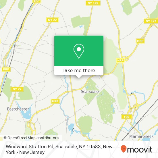 Windward Stratton Rd, Scarsdale, NY 10583 map