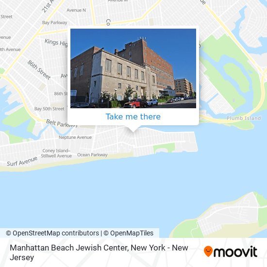 Manhattan Beach Jewish Center map