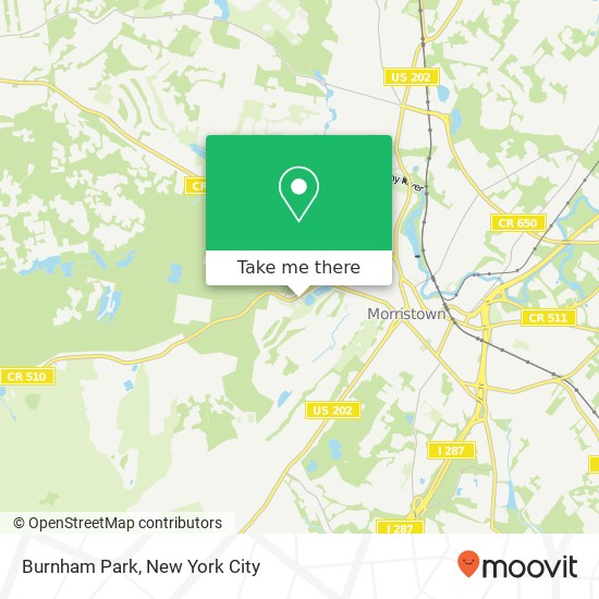 Burnham Park map