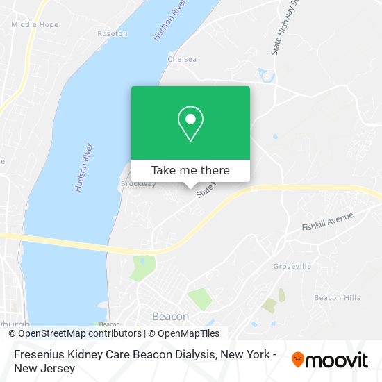 Fresenius Kidney Care Beacon Dialysis map