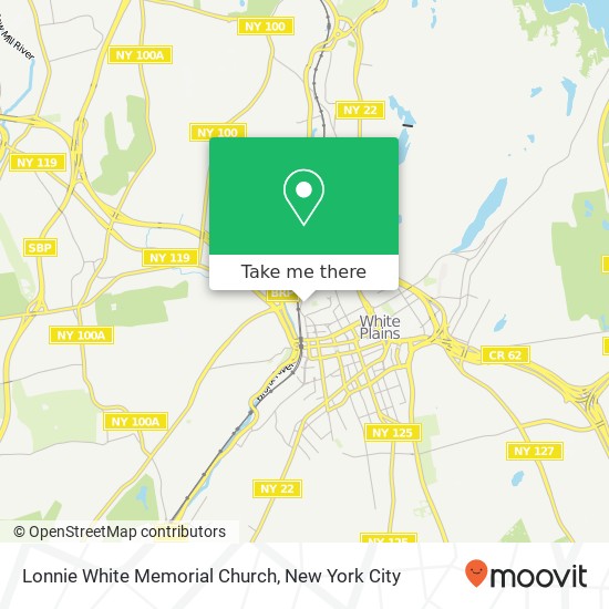 Mapa de Lonnie White Memorial Church