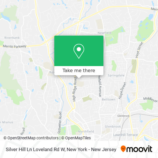 Mapa de Silver Hill Ln Loveland Rd W