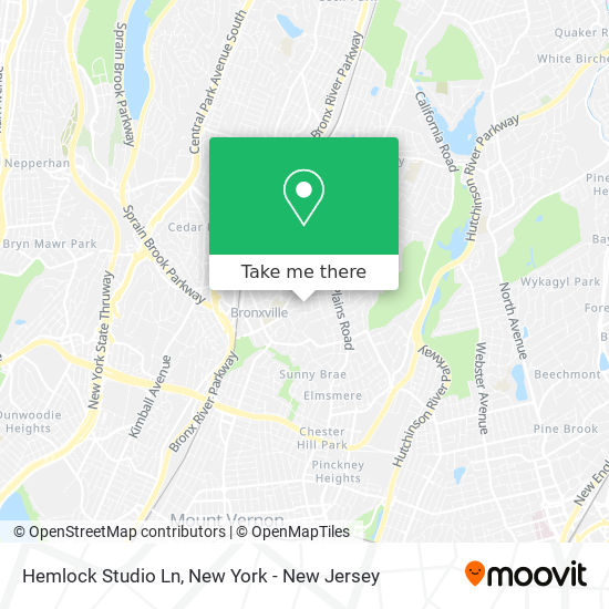 Hemlock Studio Ln map