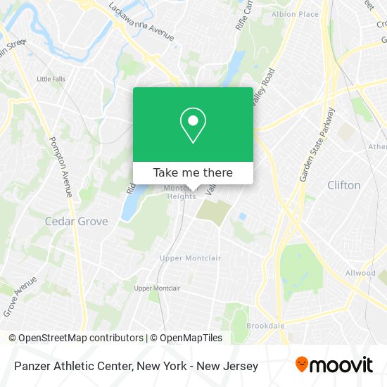 Mapa de Panzer Athletic Center