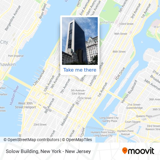 Solow Building map