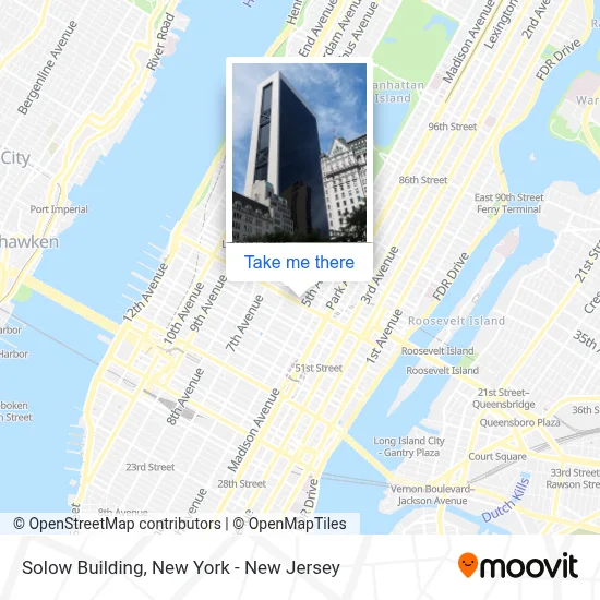 Solow Building map