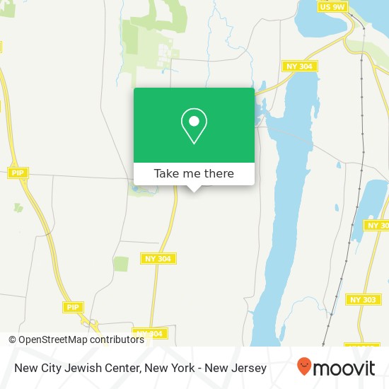 Mapa de New City Jewish Center