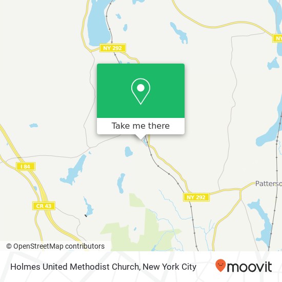 Holmes United Methodist Church map