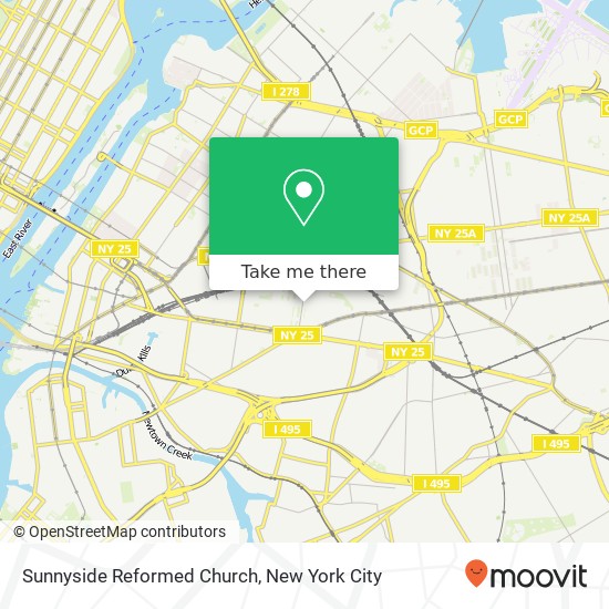 Mapa de Sunnyside Reformed Church