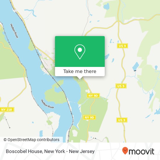 Mapa de Boscobel House