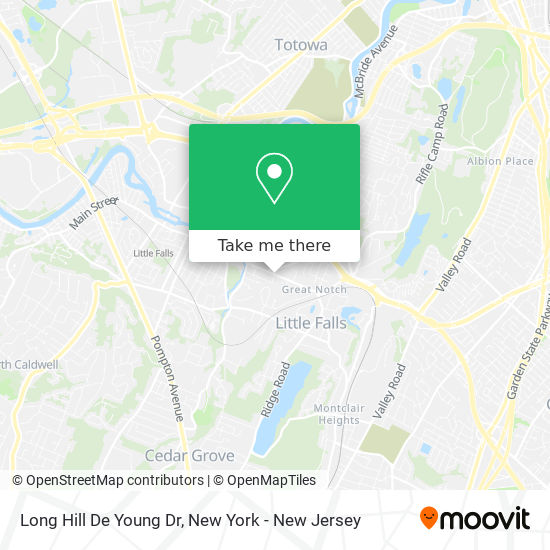 Mapa de Long Hill De Young Dr