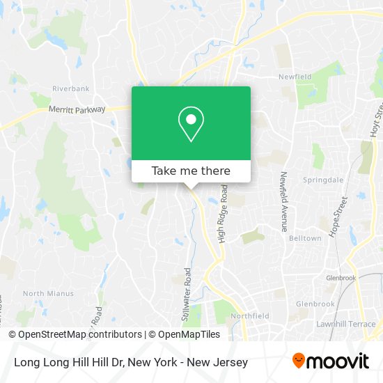 Mapa de Long Long Hill Hill Dr