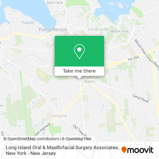 Mapa de Long Island Oral & Maxillofacial Surgery Associates