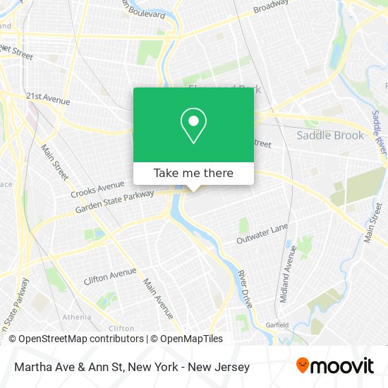 Mapa de Martha Ave & Ann St