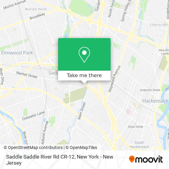 Mapa de Saddle Saddle River Rd CR-12