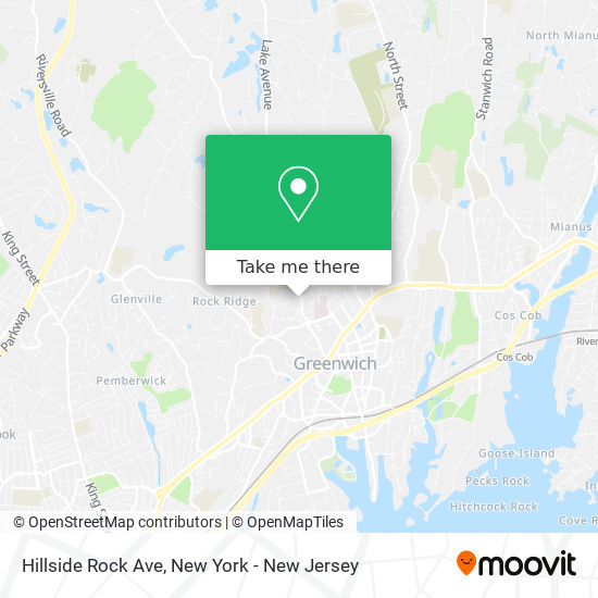 Mapa de Hillside Rock Ave