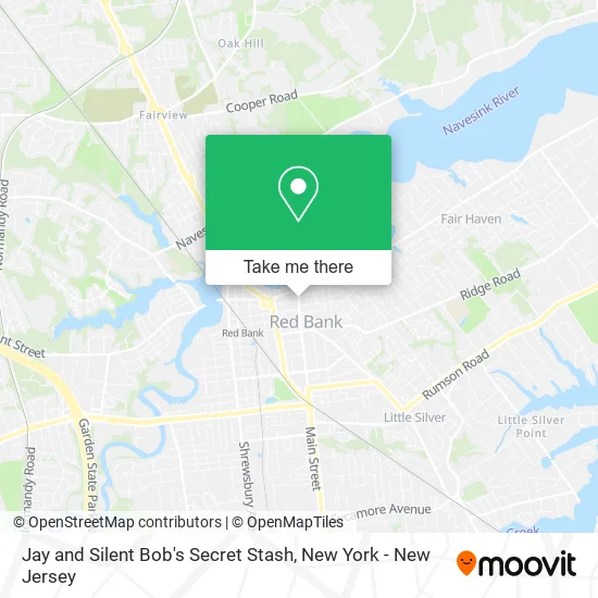 Mapa de Jay and Silent Bob's Secret Stash