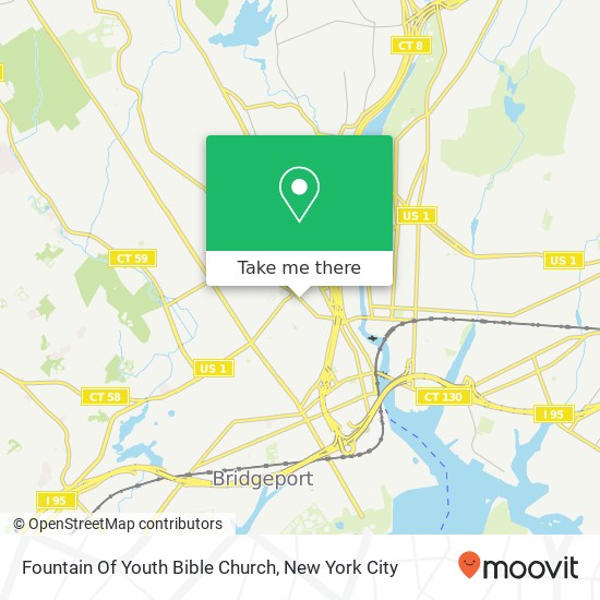 Mapa de Fountain Of Youth Bible Church