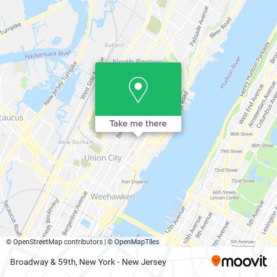 Mapa de Broadway & 59th