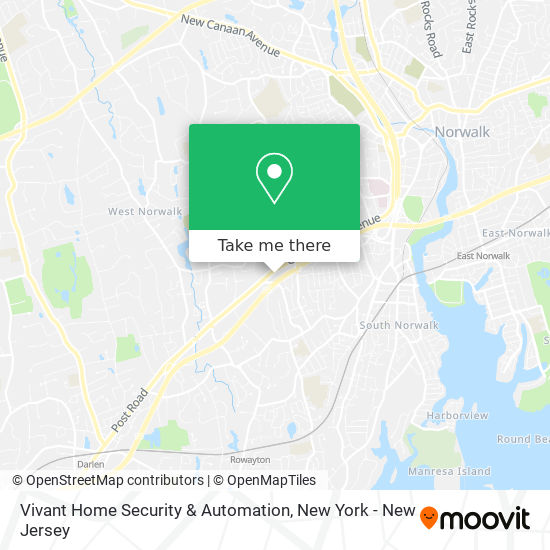 Mapa de Vivant Home Security & Automation