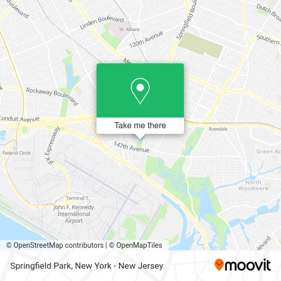 Springfield Park map