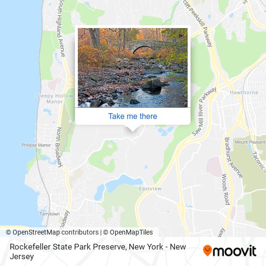 Mapa de Rockefeller State Park Preserve