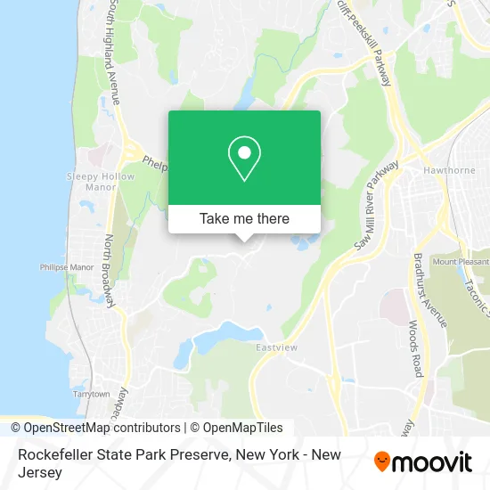 Rockefeller State Park Preserve map